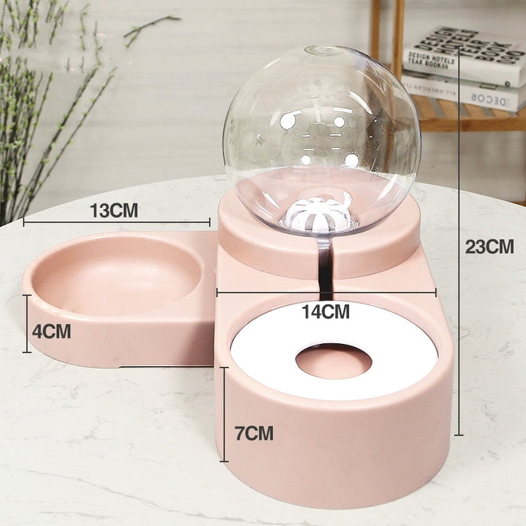 Bubble Ball Pet Dog Bowls