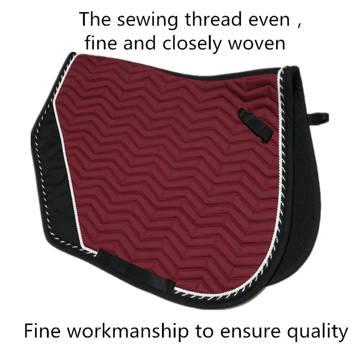 Cotton Composite Saddle Horse Saddle Pad Blue Saddle Pads For Horse