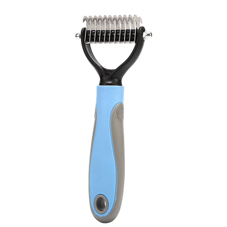 Stainless Double-sided Pet Brush Hair Removal