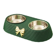 Bowknot Cat Food Bowl
