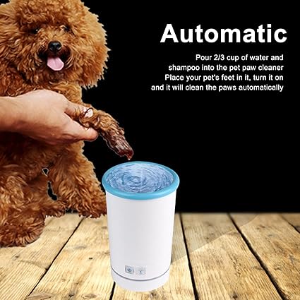 USB Dog Paw Cleaner Automatic Pet Foot Washer