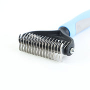 Stainless Double-sided Pet Brush Hair Removal