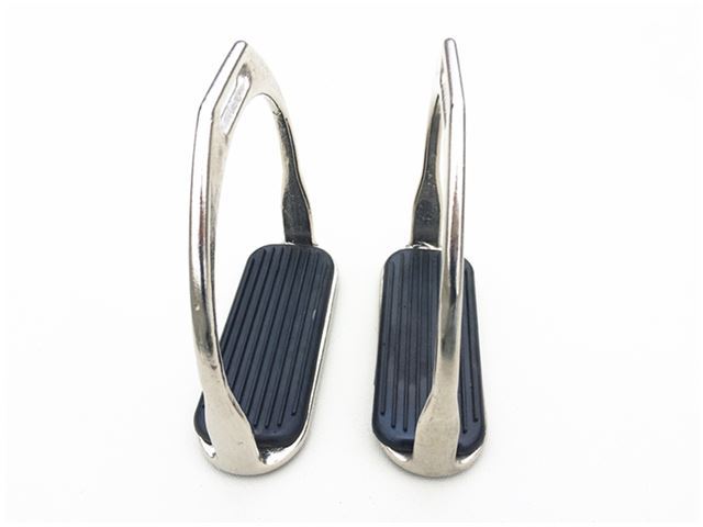 Electroplating Stirrup Silver Cheap Harness Saddle