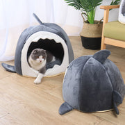 Cute Shark House Cat and Dog  House