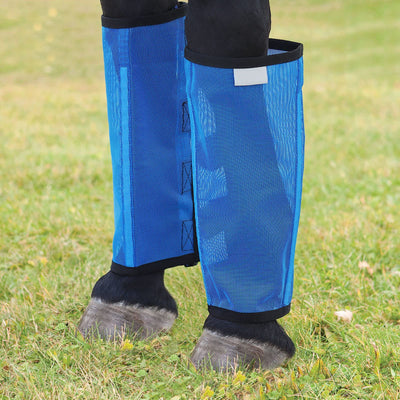 Horse Tied Leg Anti-mosquito And Anti-fly Breathable Mesh Fly Boots