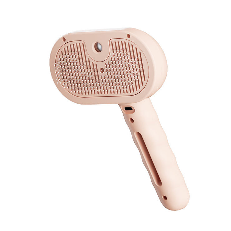 2025 New Chevaroo Horse Steam Brush, Chevaroo 3-in-1 Self-Cleaning Steam Pet Brush For Shedding, Pet Steam Brush, Silicone Bristle Head 360 Rotating Pet Steam Brush